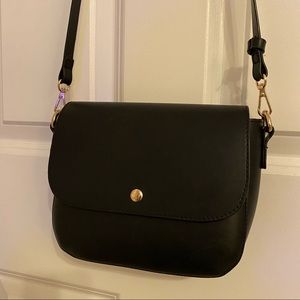 Perfect little black cross-body bag